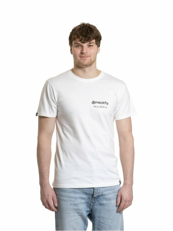 Meatfly Meatfly pánske tričko Horse White