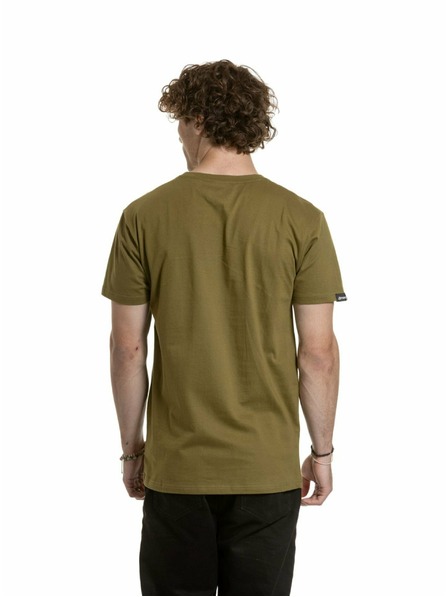 Meatfly Meatfly pánske tričko Matal Khaki Green