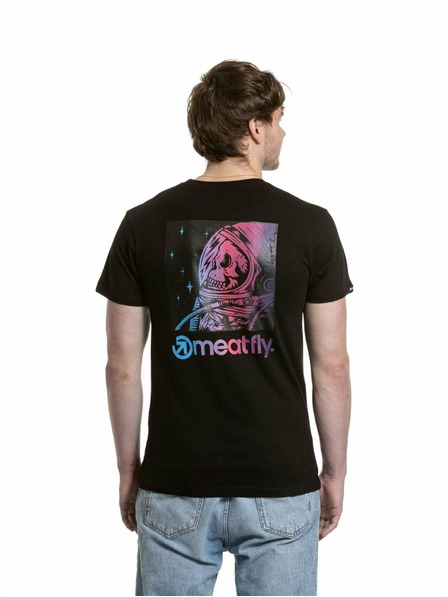 Meatfly Meatfly pánske tričko Cosmic Black