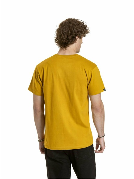 Meatfly Meatfly pánske tričko MF Logo Mustard