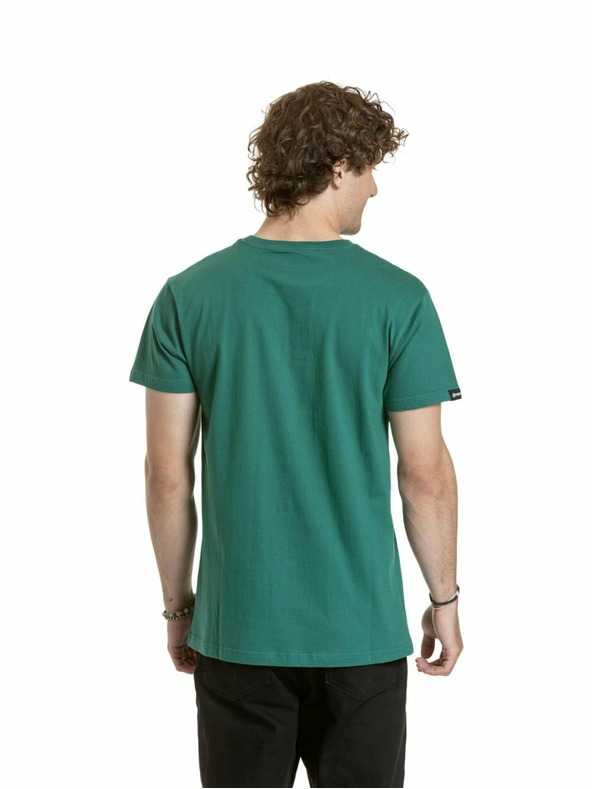 Meatfly Meatfly pánske tričko MF Logo Forest Green