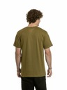 Meatfly Meatfly pánske tričko Revital Khaki Green