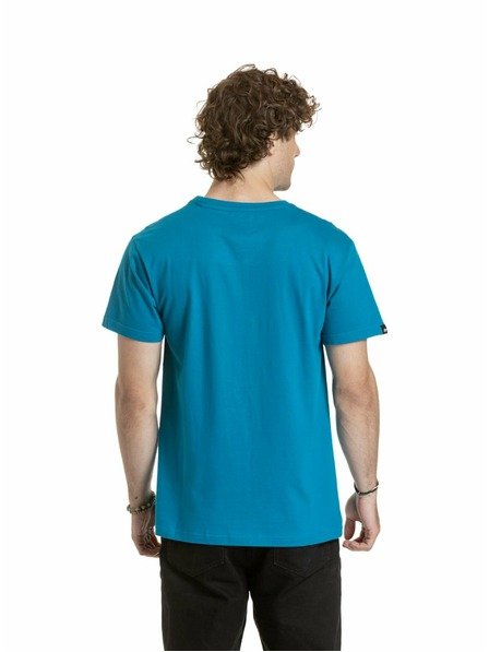 Meatfly Meatfly pánske tričko MF Logo Funky Blue
