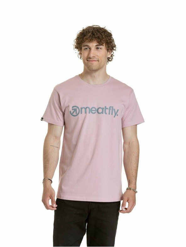 Meatfly Meatfly pánske tričko MF Logo Mulberry