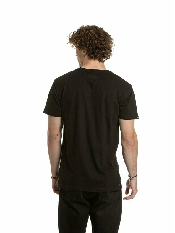 Meatfly Meatfly pánske tričko Revital Yellow Black