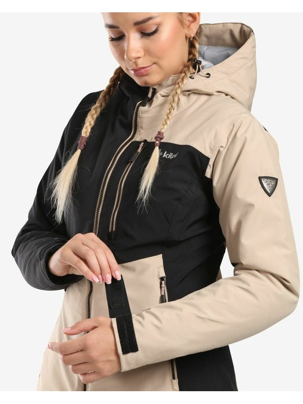 Kilpi Kilpi FLIP-W Dámska lyžiarska bunda Beige