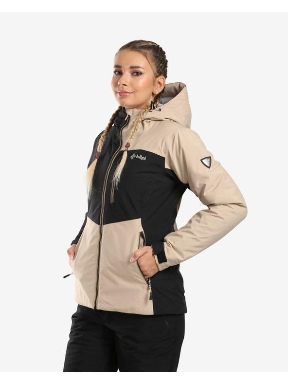 Kilpi Kilpi FLIP-W Dámska lyžiarska bunda Beige