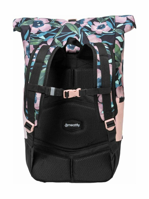 Meatfly Meatfly batoh Holler Pink Flowers 28 L | Ružová | Objem 28 L