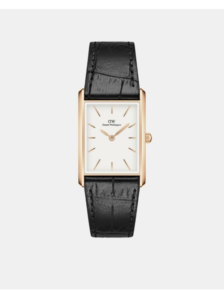Daniel Wellington Dámske hodinky Daniel Wellington Bound Black Crocodile Rose Gold DW00100698
