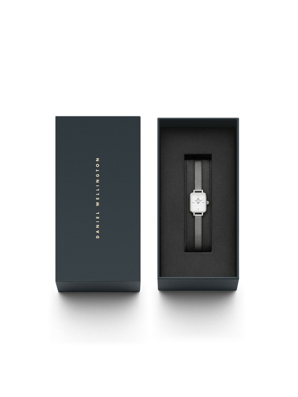 Daniel Wellington Dámske hodinky Daniel Wellington Quadro Mini Sterling DW00100726