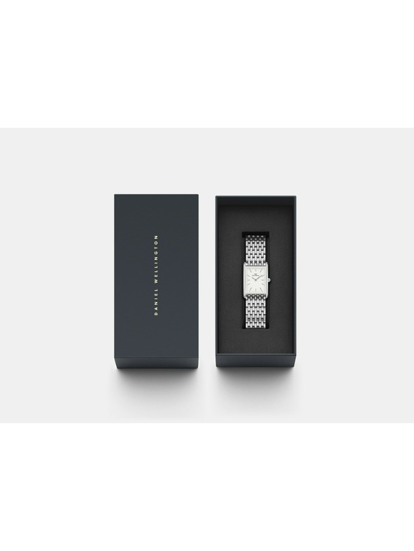 Daniel Wellington Dámske hodinky Daniel Wellington Bound 9-Link Silver DW00100706