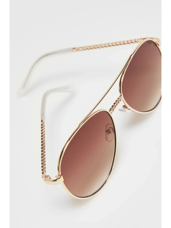 Moodo Dámske slnečné okuliare BEIGE Moodo