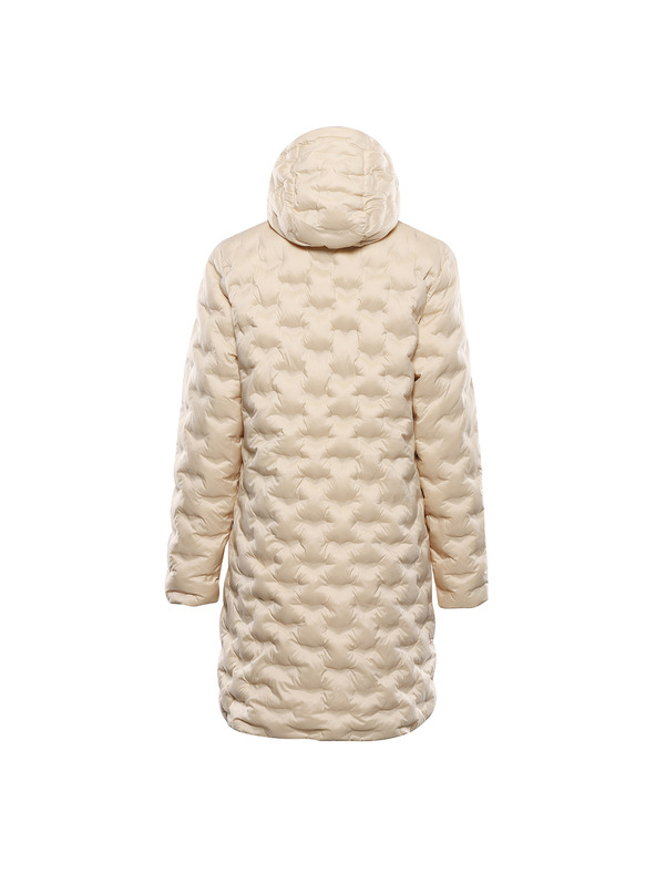 ALPINE PRO Dámsky zimný kabát hi-therm ALPINE PRO AWEDA 2 shifting sand