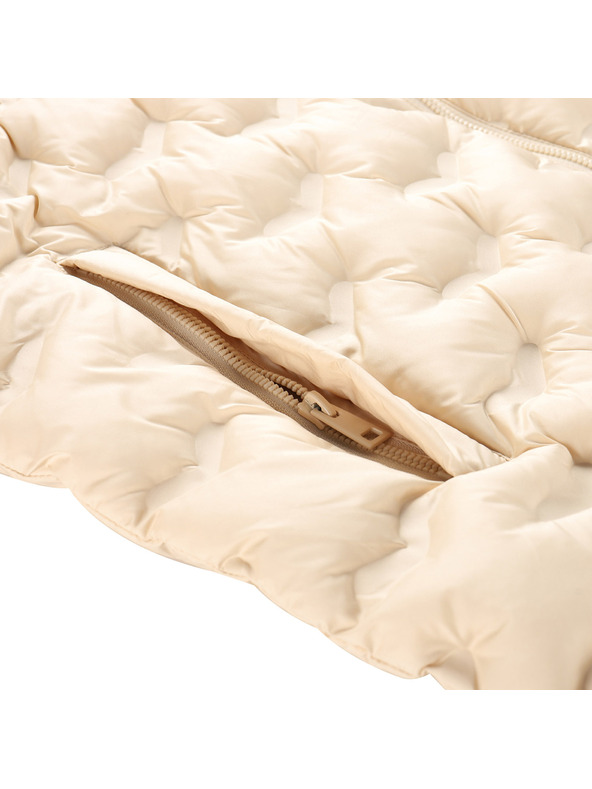 ALPINE PRO Dámsky zimný kabát hi-therm ALPINE PRO AWEDA 2 shifting sand