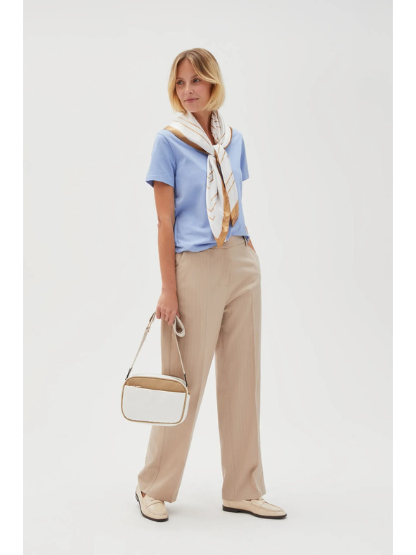 Moodo Béžovobiela kabelka