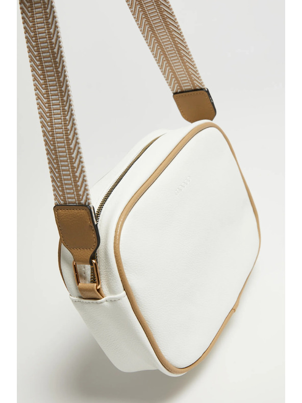Moodo Béžovobiela kabelka