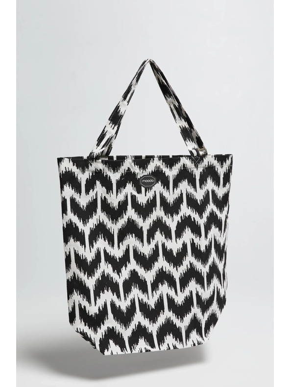 Moodo Vzorkovaná bavlnená taška