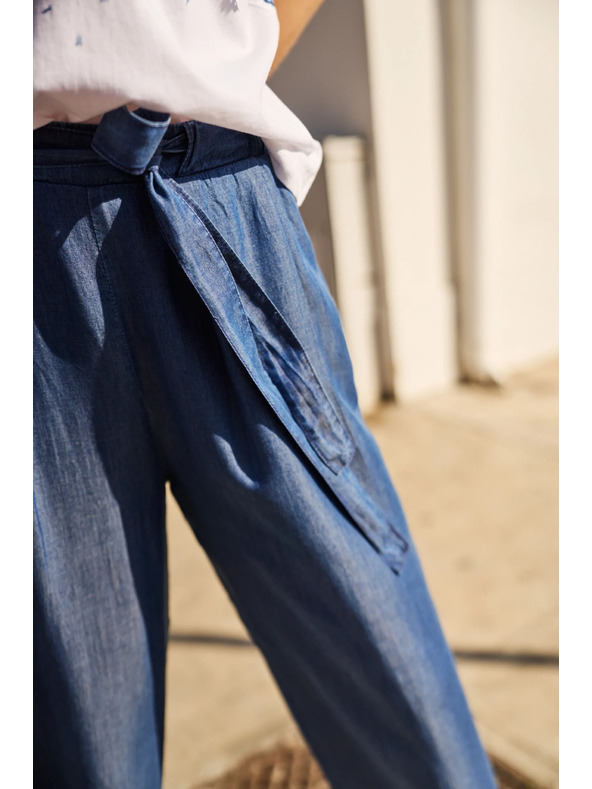 Moodo Dámske nohavice Moodo - modré