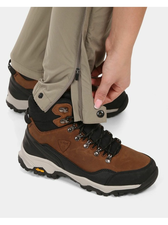 Kilpi Dámske outdoorové nohavice Kilpi HOSIO-W Khaki