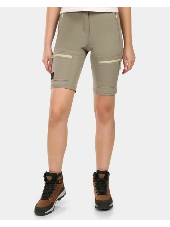 Kilpi Dámske outdoorové nohavice Kilpi HOSIO-W Khaki