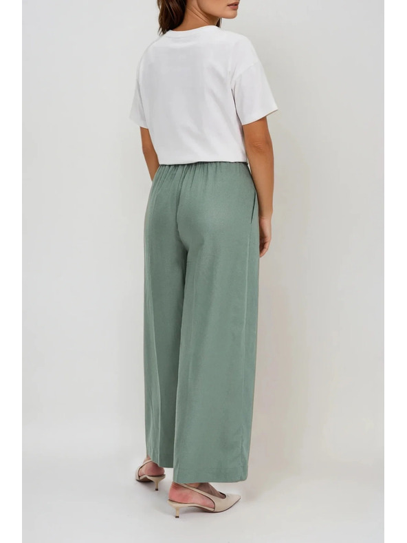 Moodo Dámske nohavice Moodo - zelené