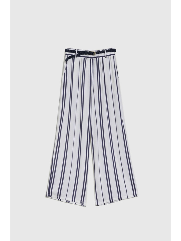 Moodo Dámske pruhované nohavice Moodo