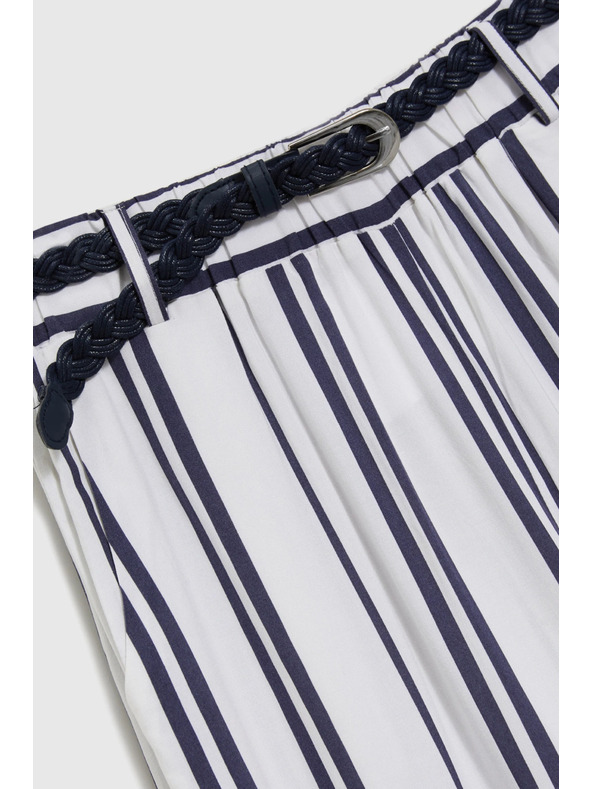 Moodo Dámske pruhované nohavice Moodo