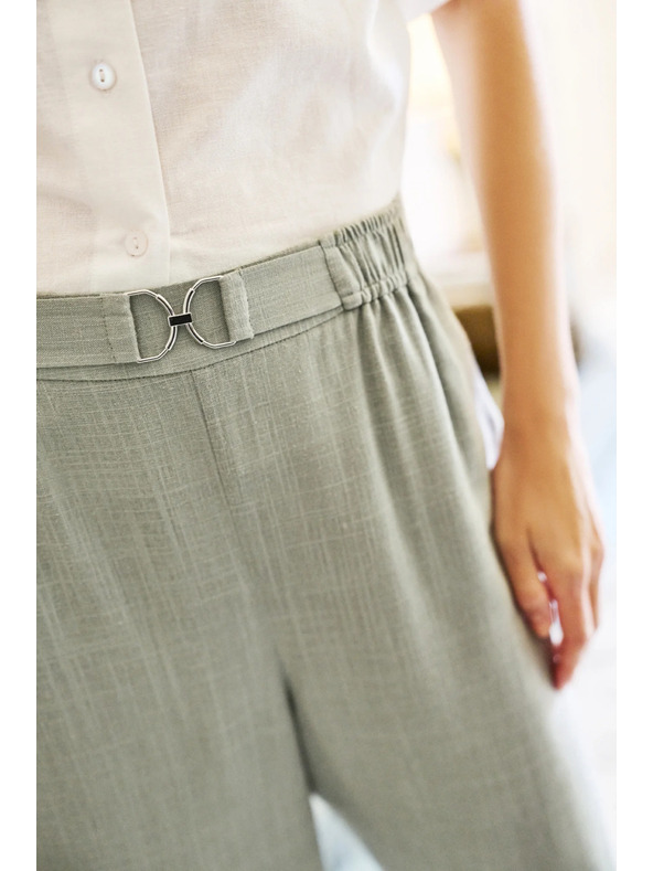 Moodo Dámske nohavice Moodo - zelené