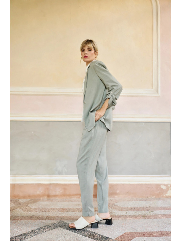 Moodo Dámske nohavice Moodo - zelené