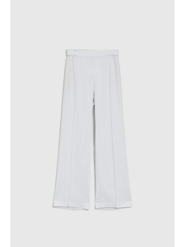 Moodo Dámske nohavice Moodo - biele