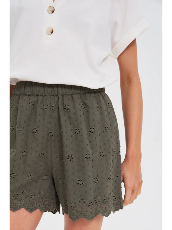 Moodo Dámske kraťasy Moodo - zelené