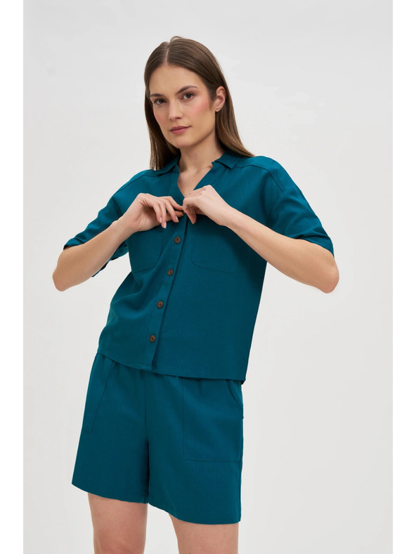 Moodo Dámske kraťasy Moodo - zelené