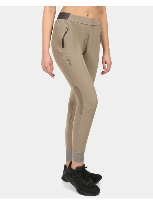 Kilpi Dámske bežecké nohavice Kilpi HEYES-W Khaki