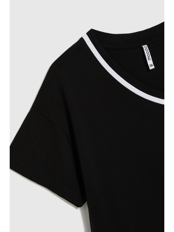 Moodo Dámske tričko Moodo - čierne