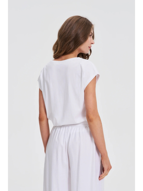 Moodo Dámska biela blúzka