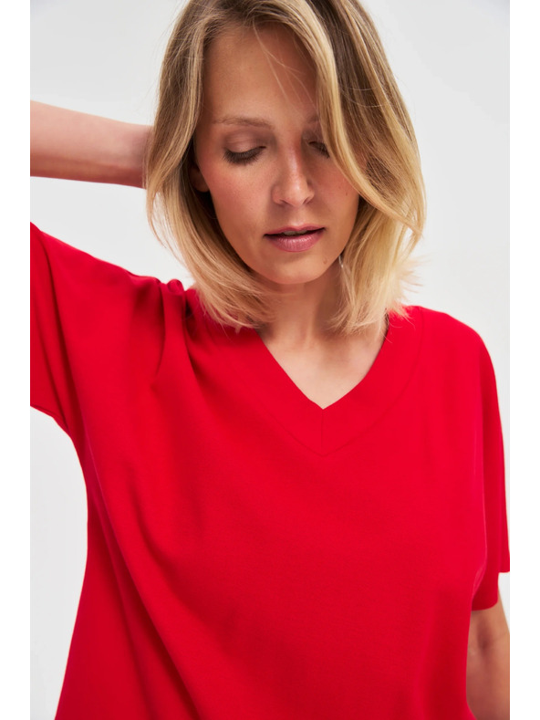 Moodo Červený voľný top