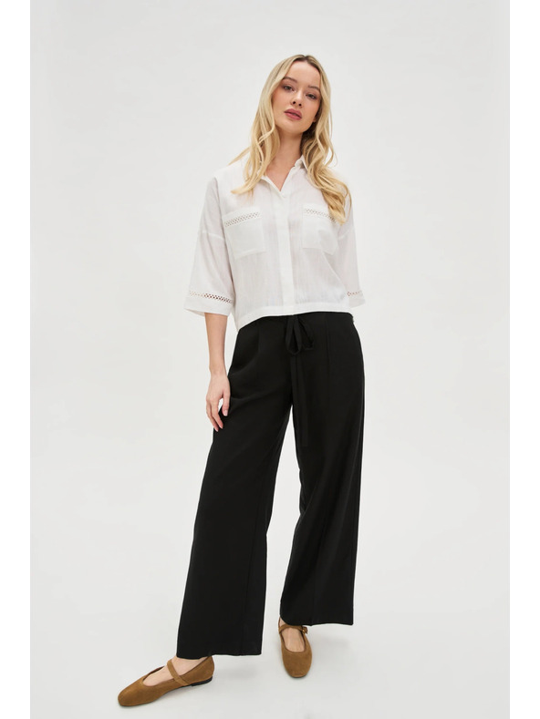 Moodo Dámsky top Moodo - biely