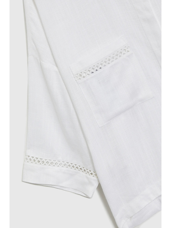 Moodo Dámsky top Moodo - biely