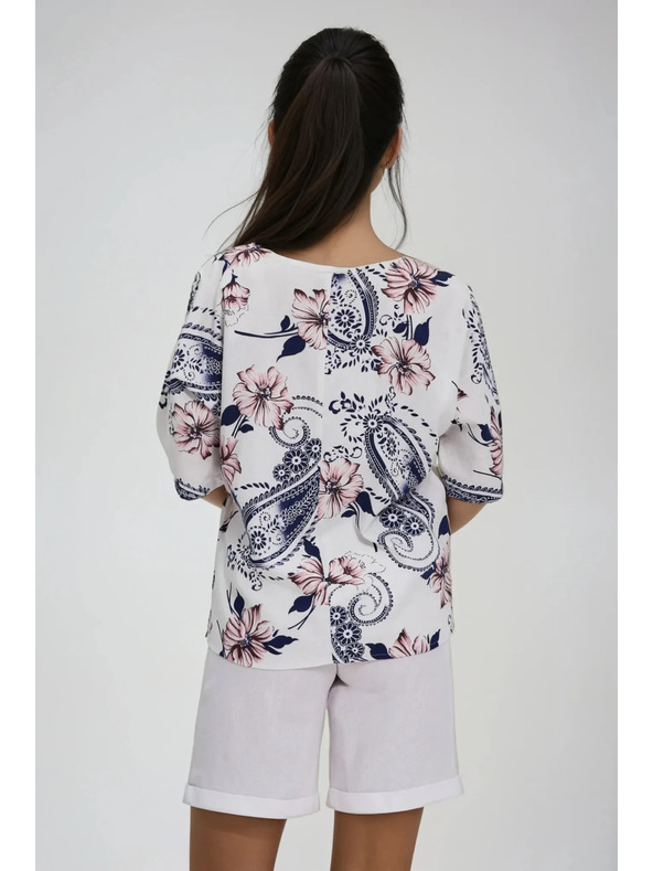 Moodo Dámsky top Moodo - biely