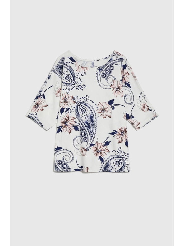 Moodo Dámsky top Moodo - biely