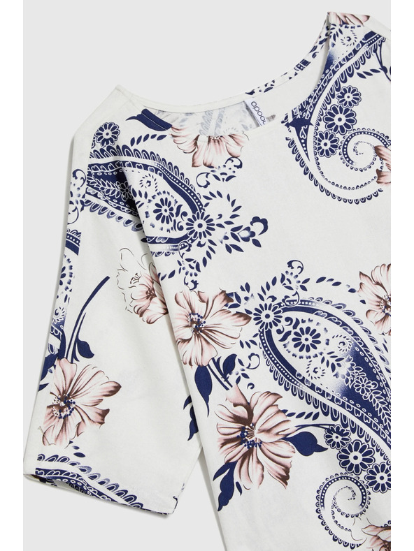 Moodo Dámsky top Moodo - biely