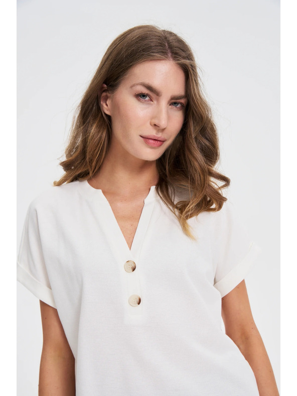 Moodo Biely voľný top