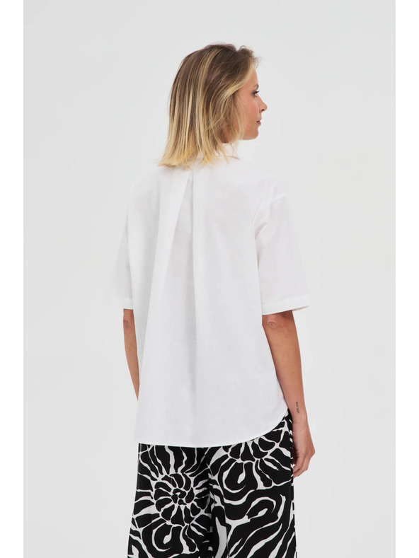 Moodo Dámska biela košeľa