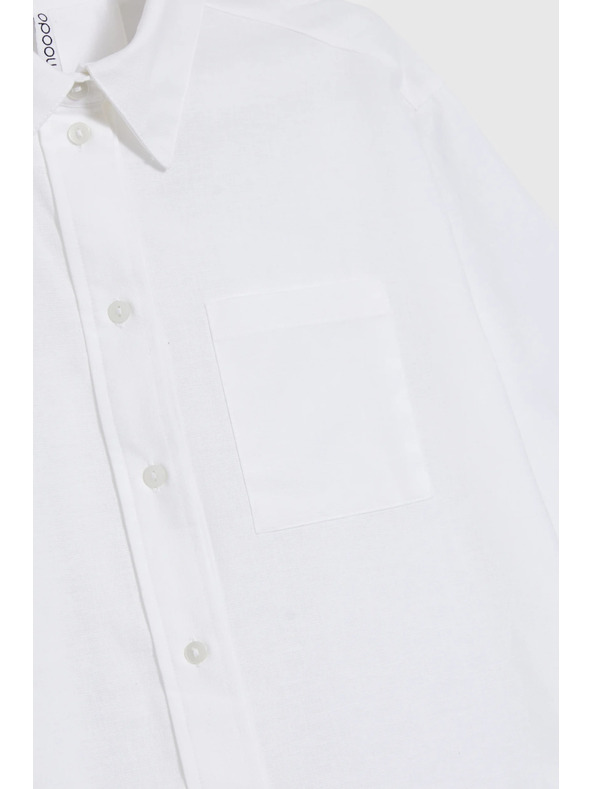 Moodo Dámska biela košeľa