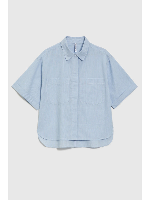 Moodo Dámska svetlo modrá košeľa