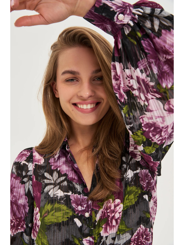 Moodo Kvetovaná košeľa Moodo