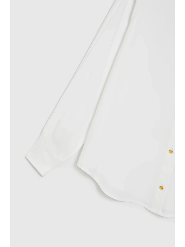 Moodo Biela dámska košeľa Moodo