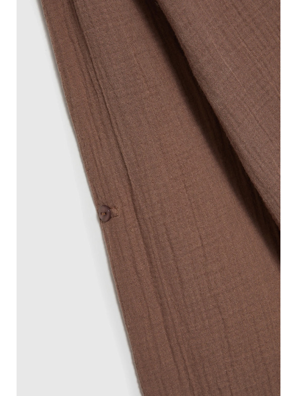 Moodo Svetlo hnedá košeľa Moodo