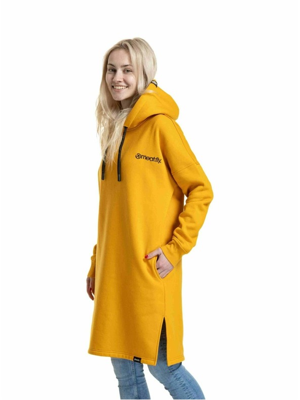 Meatfly Meatfly dámska mikina Zyra Mustard | Žltá |