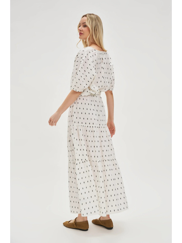 Moodo Dámska sukňa Moodo - biela